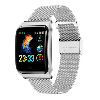 

F9 Smart Watch Men/Women Heart Rate Smart Watch ip68 Message Reminder Waterproof Magnetic Charging Smartwatches For Android IOS