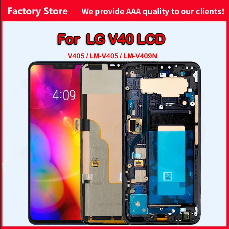 lg v40 thinq lcd screen replacement factory