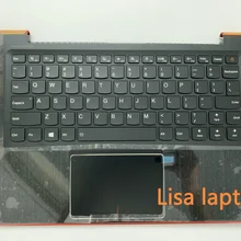 Для lenovo 310-14isk ideapad 310s-14 верхний чехол C 80sj BL BK w/KB us C-cover с клавиатурой 5CB0L45206