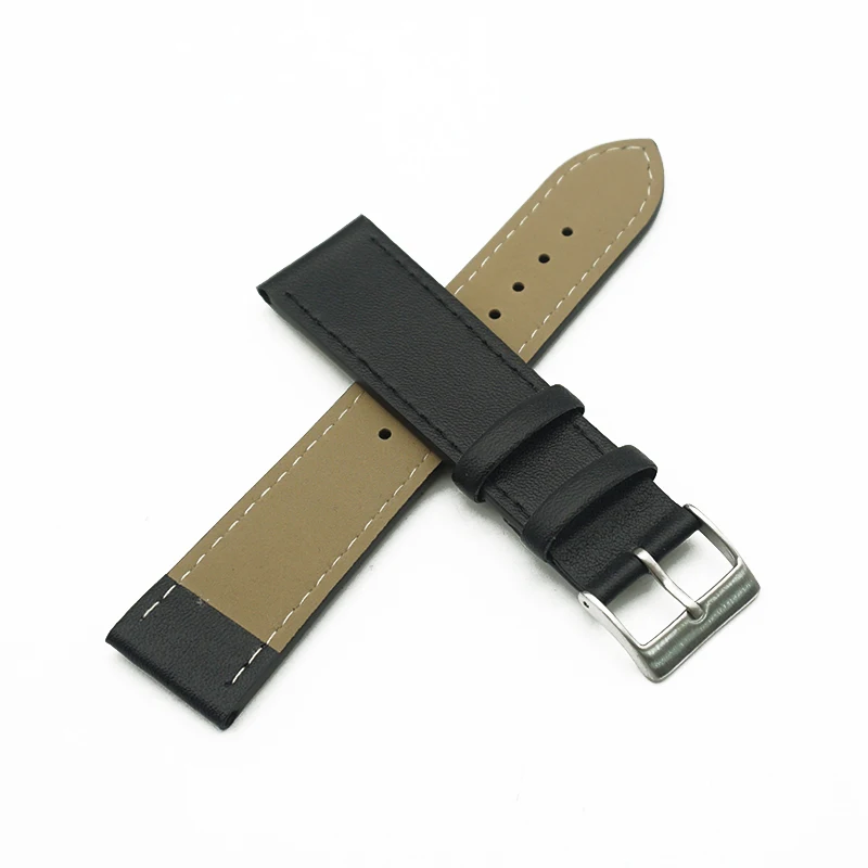 High Quality Cowhide Watch Band 22mm 24mm Quick Release Genuine Leather Vintage Watch Strap For Each 5