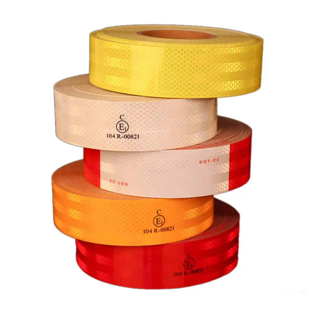 Truck Reflective Stickers Car Sticker Warning Annual Inspection Reflective Strips Ce Reflective Film