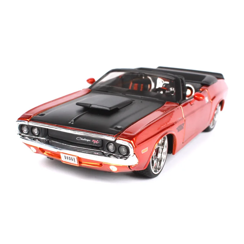 Maisto 1:24 1970 Dodge Challenger модель автомобиля из сплава, модель автомобиля, украшение автомобиля, коллекция, Подарочная игрушка