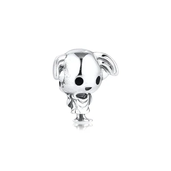 

CKK Fits Pandora Bracelet Dobby the House Elf Charm Jewelry Making Charms Silver 925 Original Bead