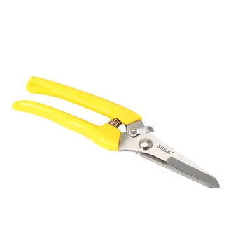

SHE.K Straight Shanks Stainless Steel Gardening Pruning Shears Garden Grafting Scissors Fruit Picking Pruning Tools