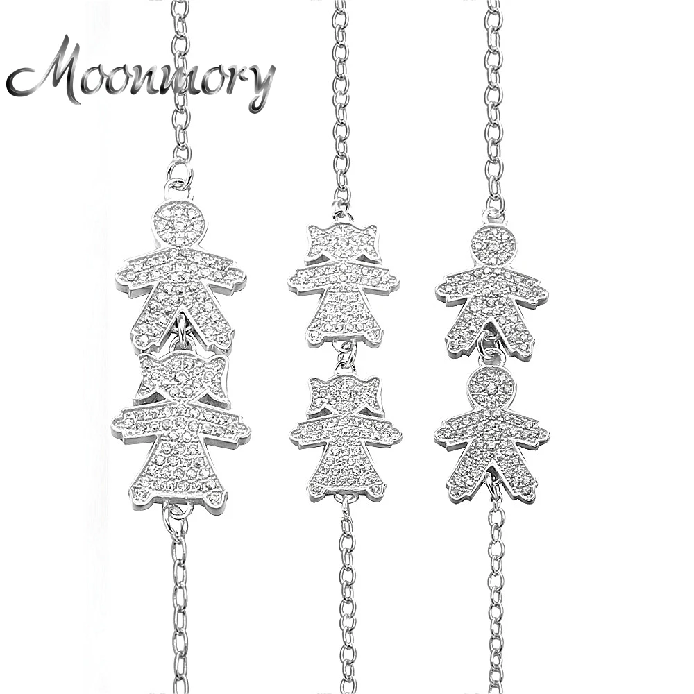 Браслет Moonmory для мальчиков и девочек новорожденных|sterling silver love bracelet|bracelet sterling 925bracelet with |