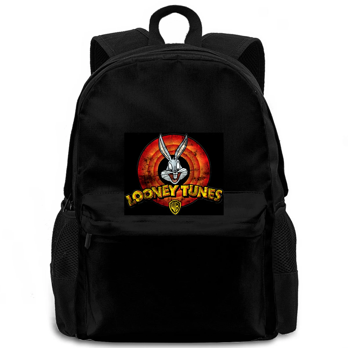 con Logo de Looney Tunes para hombre y mujer, morral para ordenador portátil, viaje, escuela, Adulto, color oficial, Vintage|Mochilas| - AliExpress