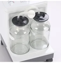 

7A-23D - Oil Free Suction Pump Liposuction Fat Aspirator Portable Electric Suction Apparatus Machine Large Capacity Bottles