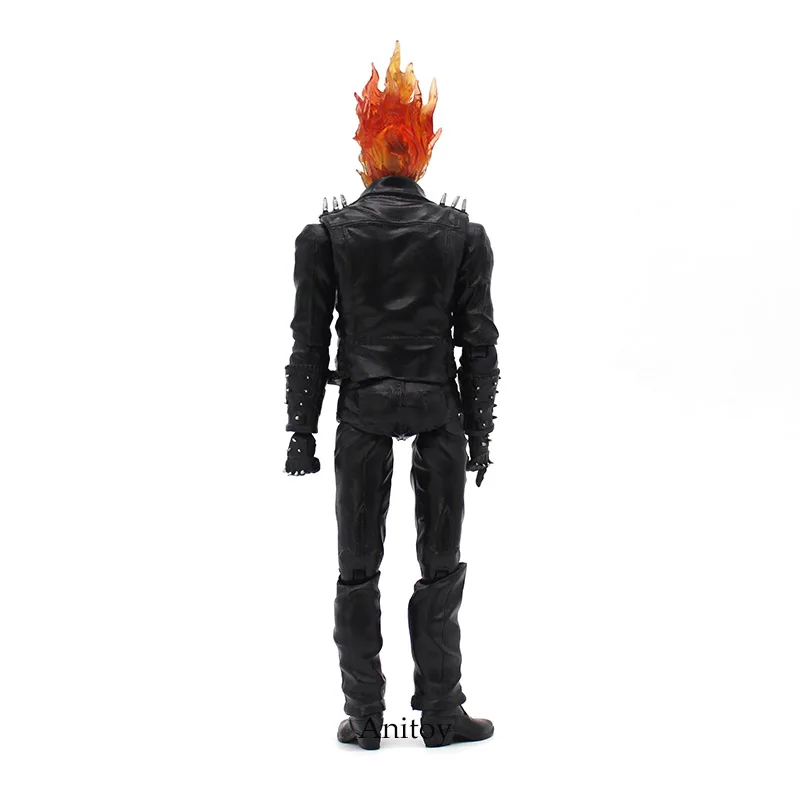 Marvel Ghost Rider Johnny Blaze ПВХ фигурка Коллекционная модель игрушки 23 см