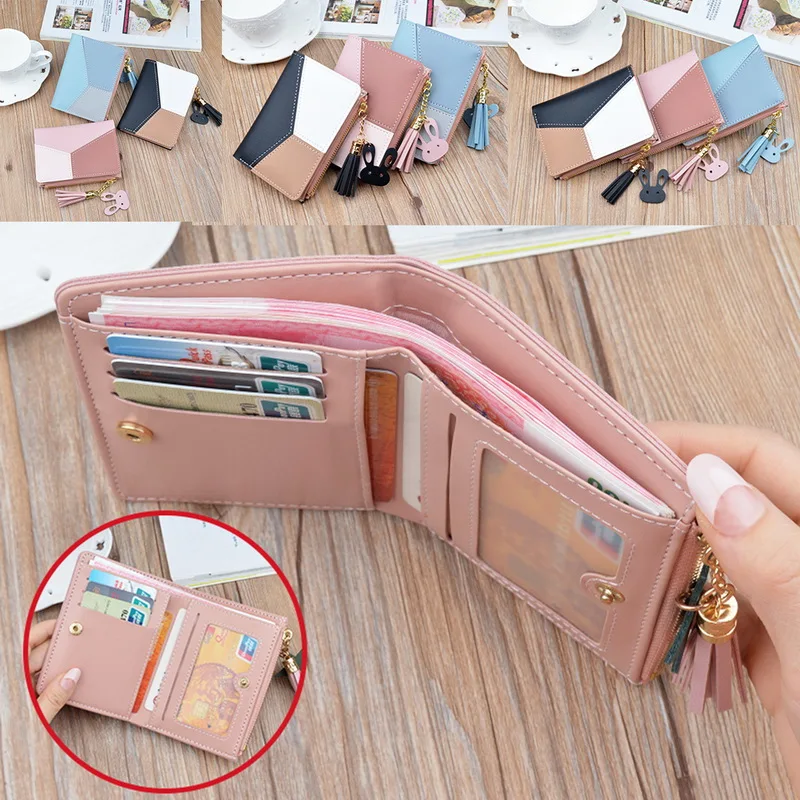 Women's Wallet Cute Student Tassel Pendant Trend Small Fashion PU Wallet 2020 Coin Purse Women Ladies Card Bag For Women Women's Wallet Cute Student Tassel Pendant Trend Small Fashion PU Wallet 2020 Coin Purse Women Ladies Card Bag For Women