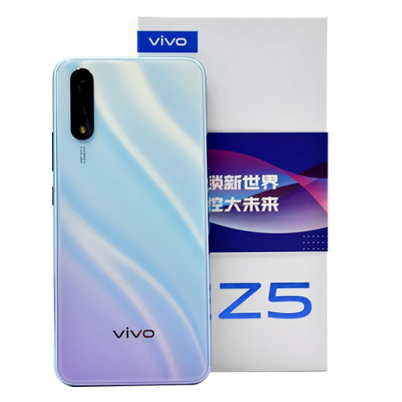 vivo Z5 мобильный смартфон Поддержка Google Paly 6G 128G 48MP+ 32MP 4 камеры лицо+ отпечаток пальца ID 1080*2340 полный экран