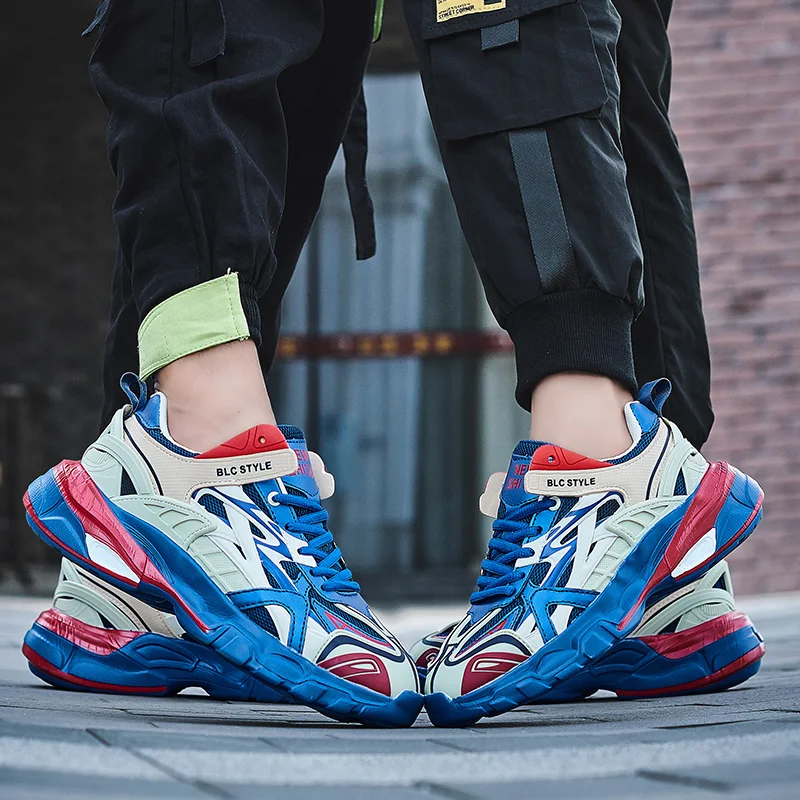 Couple sports shoes new net red breathable running shoes lace non-slip jogging shoes fitness training shoes student shoes