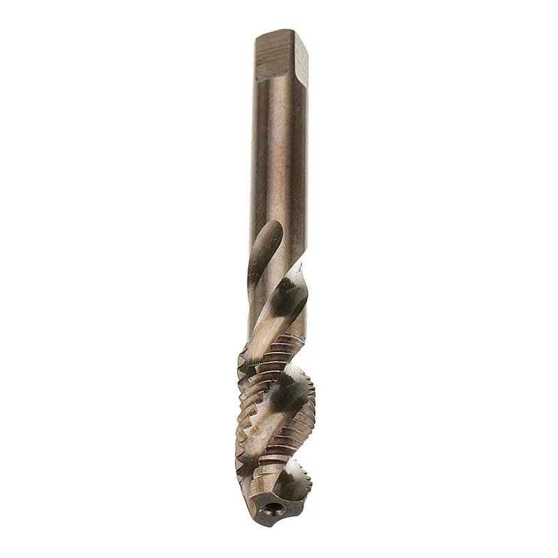 1 Stücke M3-M12 HSS-Co Kobalt M35 Maschine Spiralflöten Wasserhähne Metrisches Gewindebohrer Rechtsgewinde Stecker Gewindebohrer – Detail 10