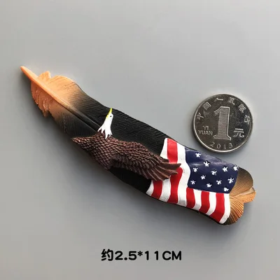 American Всемирное здание страны сувениры для туристов магнит на холодильник Чешский Римский США Берлинский Италия Франция Сиднейский Египет Малайзия Дубай - Color: American