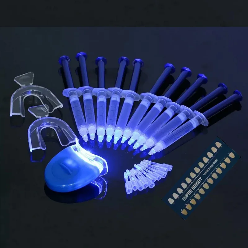 10pcs Whitening Gel Набор для отбеливания зубов, профессиональная система для отбеливания зубов, пероксид, гель для полости рта, набор для отбеливания зубов, стоматологическое оборудование, яркое отбеливание - Цвет: 10pcs Whitening Gel
