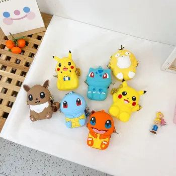 

Mini Women Girls Bags All-match Funny Shoulder Bags Cute Cartoon Female PVC Messenger Crossbody Bags New Style Portable Purses