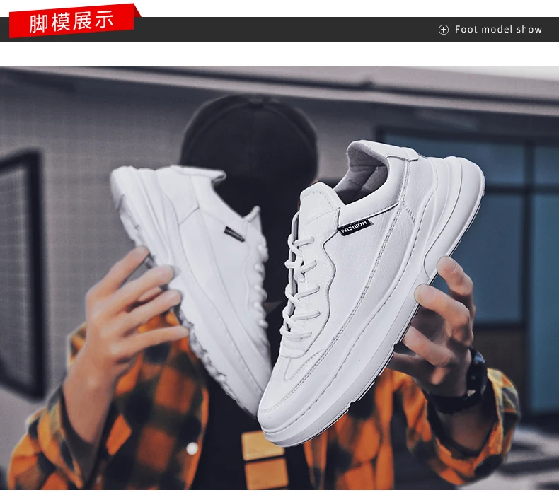 Big Size 39-44 Sneakers for Men Vulcanized Shoes Simple Round Toe Casual Shoes Mens White Daily Footwear Male Fashion Walkerpeak