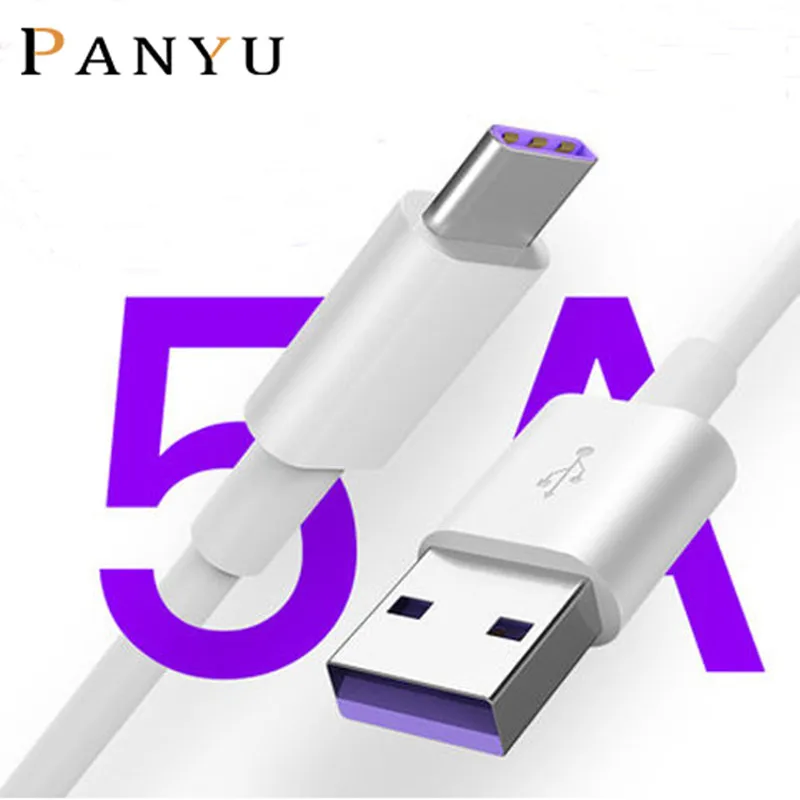 5A type-C кабель супер зарядный кабель для передачи данных для huawei P30 P30 Pro mate 30 длина выбираемый кабель для быстрой зарядки из сплава