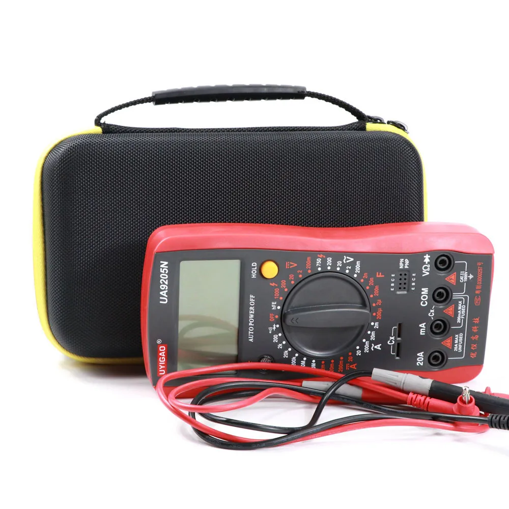 Жесткий чехол сумка для хранения для мультиметра Fluke, F117C/F17B+/F115C Противоударная сумка