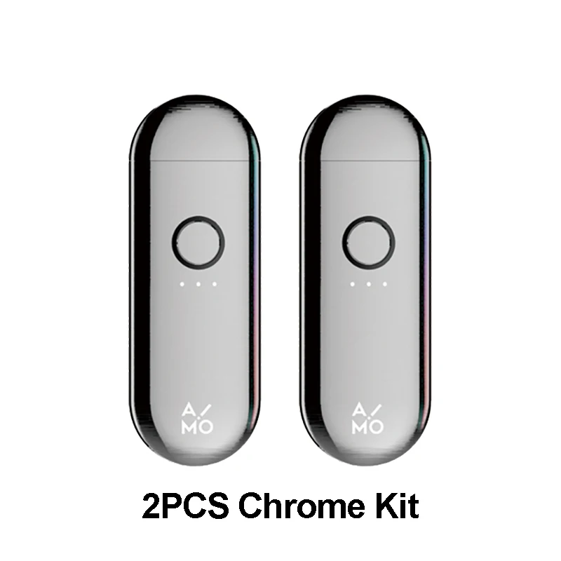2pcs Chrome Kit 2 шт OVNS Aimovape Lough Pod Vape ручка 400 мАч комплект 1 мл 1,2 Ом анти-сухая защита электронная сигарета VS minifit W01 vape ручка комплект - Цвет: 2pcs Chrome Kit
