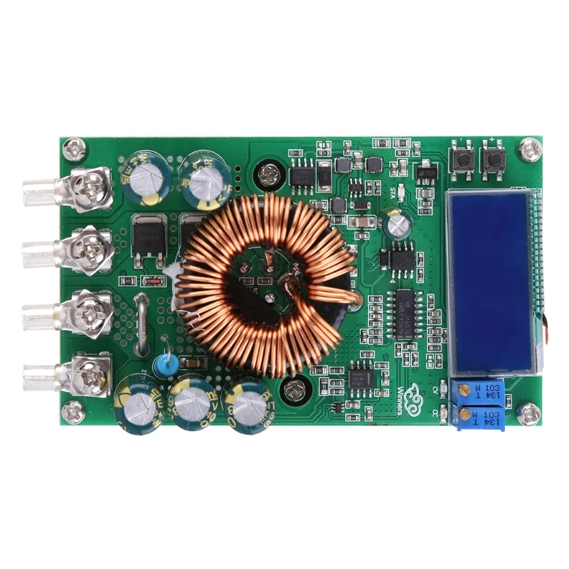 constante e corrente, tela lcd