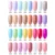 Clou Beaute 64 Цвета Гель Лак Для Ногтей Белый Гель УФ Лак Матовая Основа Топ Гель Лак Soak Off УФ Лак Гель Краска 15 мл Nail Art