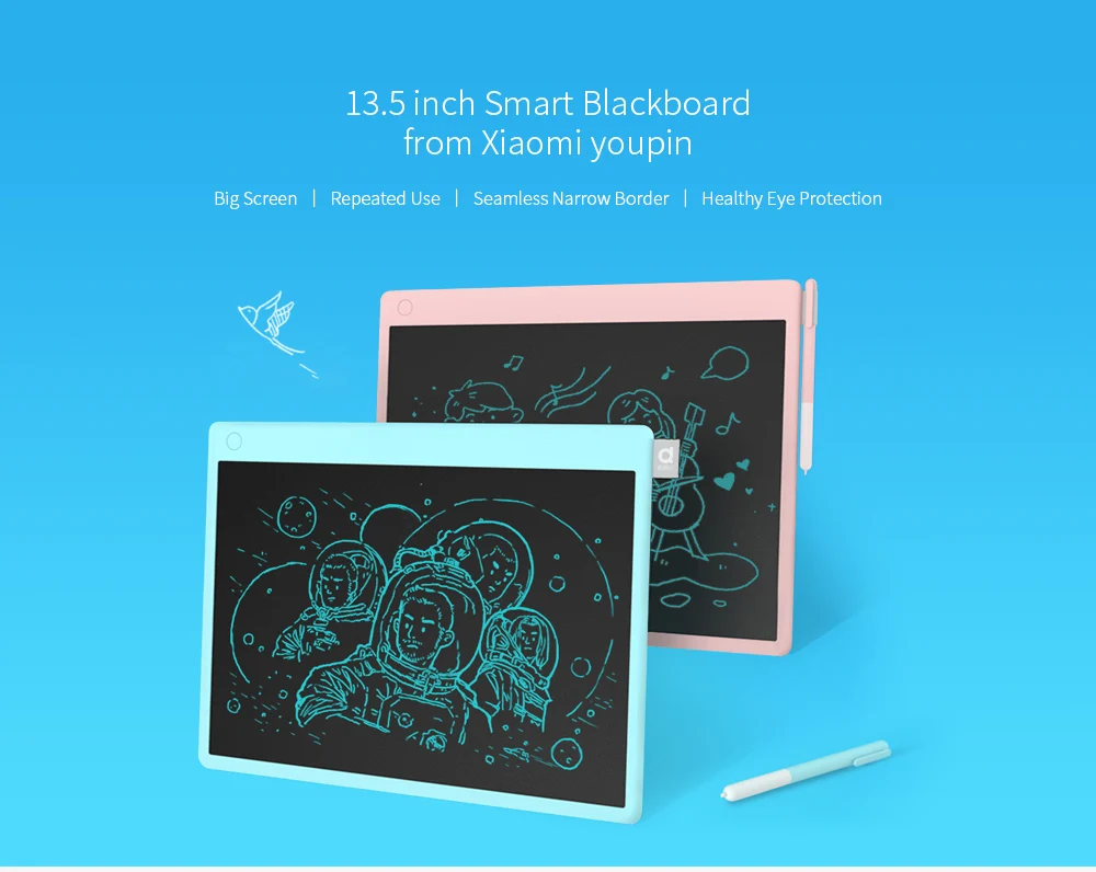 13.5 inch Large-screen Smart Blackboard Seamless Narrow Border from Xiaomi youpin