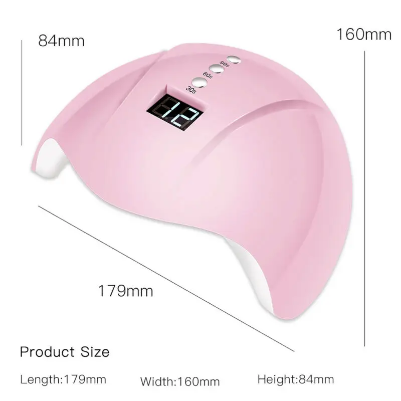 36W Smart LED Quick-drying Nail Dryers Light Lamp Nail phototherapy Machine