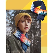 Горячий теплый шейный артефакт для шеи Мужской и женский Электрический плечевой шарф ретро