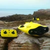 2021 Upgrade Portable Robot Underwater Diving Underwater Drone With Movable 4K Camera 64G 100M / 50M Depth Underwater Submarine 4