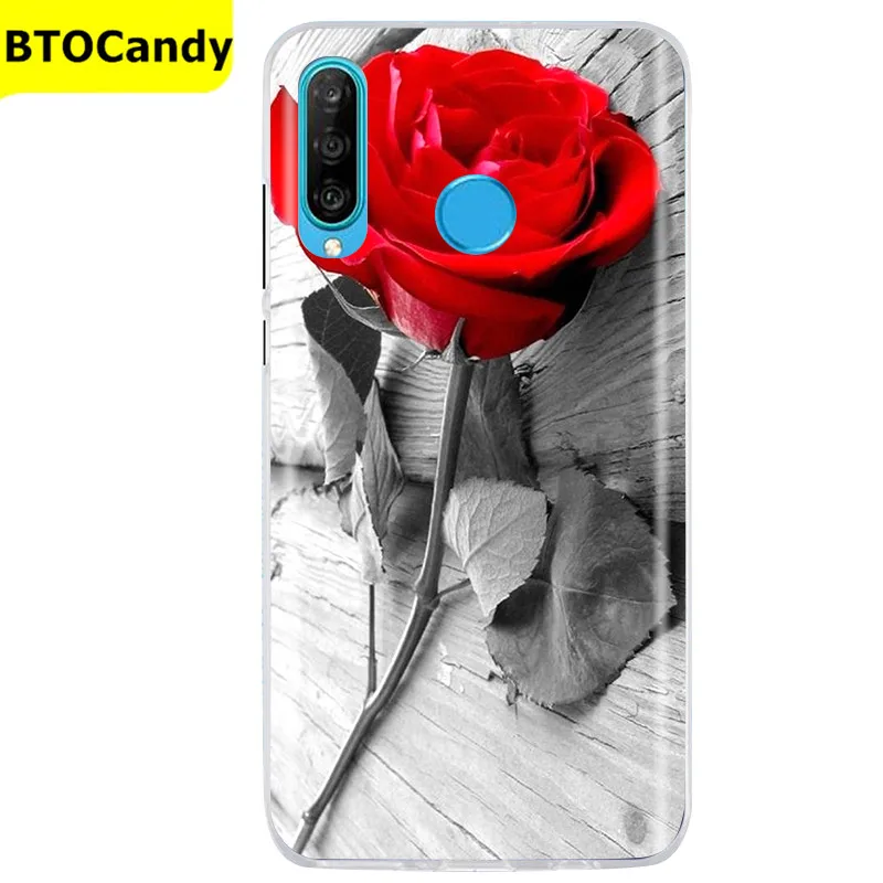 Case For Huawei P30 Lite Pro Case Tpu Cute Back Cover On For Fundas Huawei P30lite Case P 30 lite pro P30pro Soft Silicone Case phone flip cover Cases & Covers