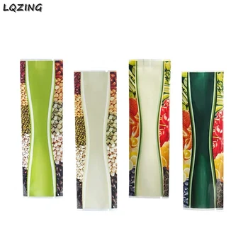 

100pcs/lot New Grain Pattern Aluminum Foil Mylar Powder Bags Vacuum Sealer Storage Pouches Food Savers Retail Packaging Tool