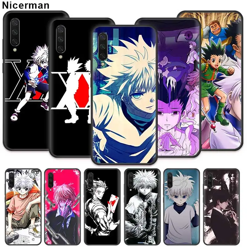 

Anime Hunter X Hunter Case for Xiaomi Mi A3 9T CC9 CC9E Play A1 A2 8 Lite Poco F1 Black Silicone Cubre Phone Coque Cover Carcasa