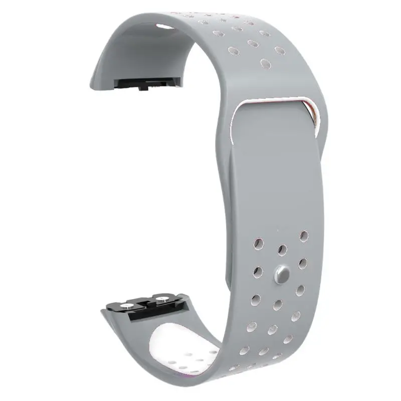 Двухцветный мягкий силиконовый ремешок для часов samsung Galaxy Fit R370 - Цвет: 5