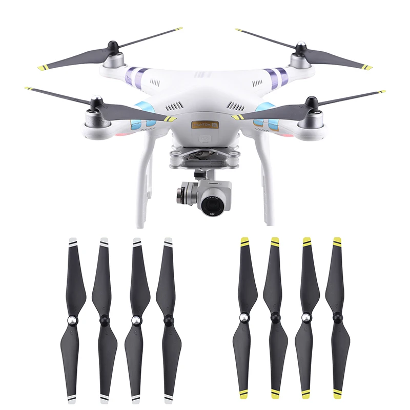 4 шт. 9450 пропеллеров для дрона DJI Phantom 3 3A 3P 3S Сменное лезвие Prop самозатягивающийся