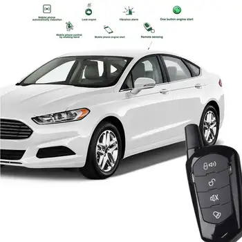 

autostart car alarm for toyota central locking with remote start and alarm universal car parts start stop button key fob alarm