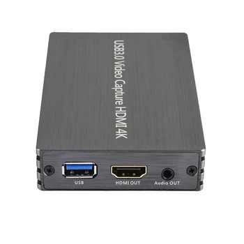

For Linux Windows Mac USB3.0 HDMI Video&TV Tuner Capture Card 4K 1080P Acquisition cards Adapter Pohiks