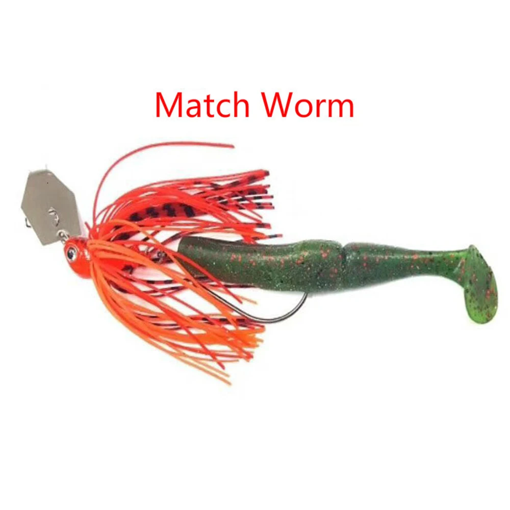 낚시 미끼 고무 지그 2023 Weights14-17g 낚시 태클 Spinnerbait 낚시 액세서리 Isca 인공 파이크 물고기 미끼  Pesca - AliExpress