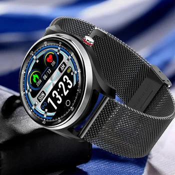 

2019 Newest Smart Watch Men Blood Pressure ECG Heart Rate Monitor Smartwatch Fitness Tracker IP68 Smart Band android IOS Watch