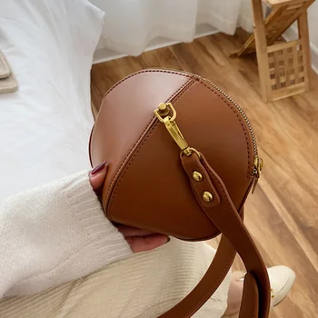 

Vintage Fashion Personality Saddle bag 2019 New High Quality PU Leather Women Designer Handbag Geometric Shoulder Messenger Bag