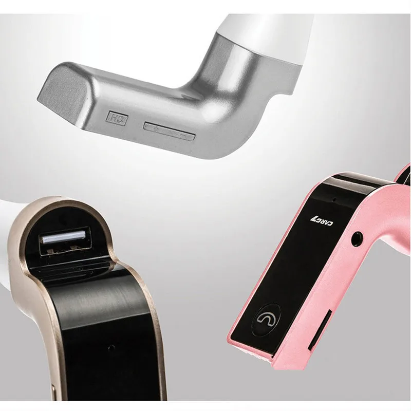 Fm-передатчик Hands-free Bluetooth автомобильный комплект беспроводной Mp3 радио модулятор аудио плеер напряжение ЖК-дисплей USB Автомобильное зарядное устройство