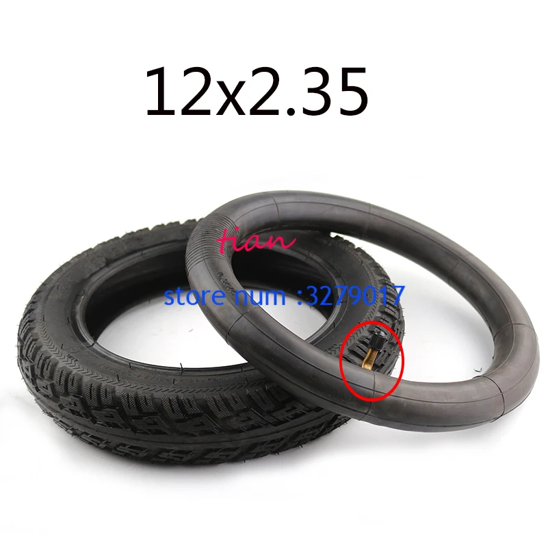Lightning Wear-resisting12 1/2x2,75 внутренняя труба шины подходит для бритвы MX350 MX400 мини Электрический байк