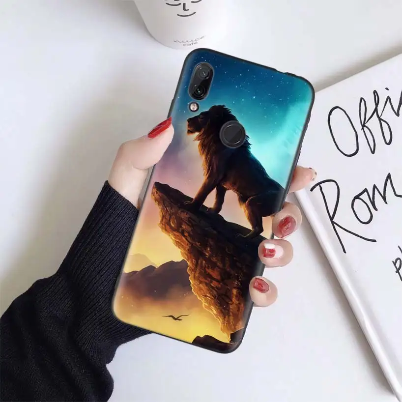 С принтом "Король Лев: Симба чехол для Xiaomi Redmi Note 7 8 K20 фотоаппаратов моментальной печати 7S 7A 6 6A Pro S2 5 mi играть до 9 лет CC9 E A1 A2 Lite F1 мягкий чехол для мобильного телефона c Coque - Цвет: BS025-7
