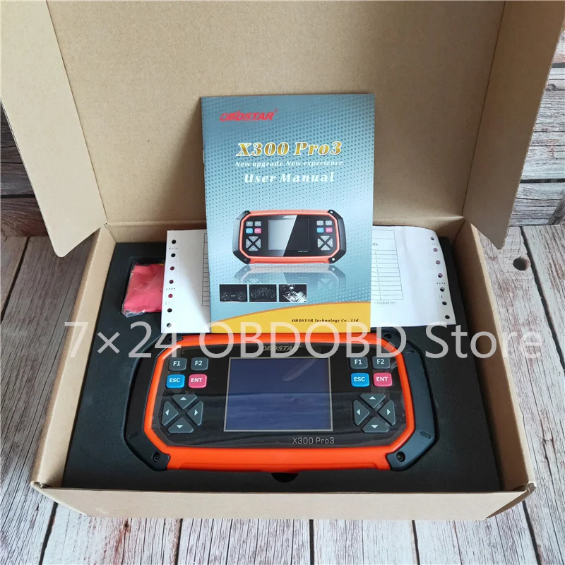 OBDSTAR X300 Pro3 Главная стандартная конфигурация иммобилайзер одометр Регулировка