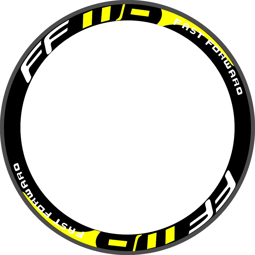 FFWD Carbon Wheel стикер s наклейки для обода Водонепроницаемая наклейка светоотражающая для 35/40/45/50/55/60 мм велосипед два колеса