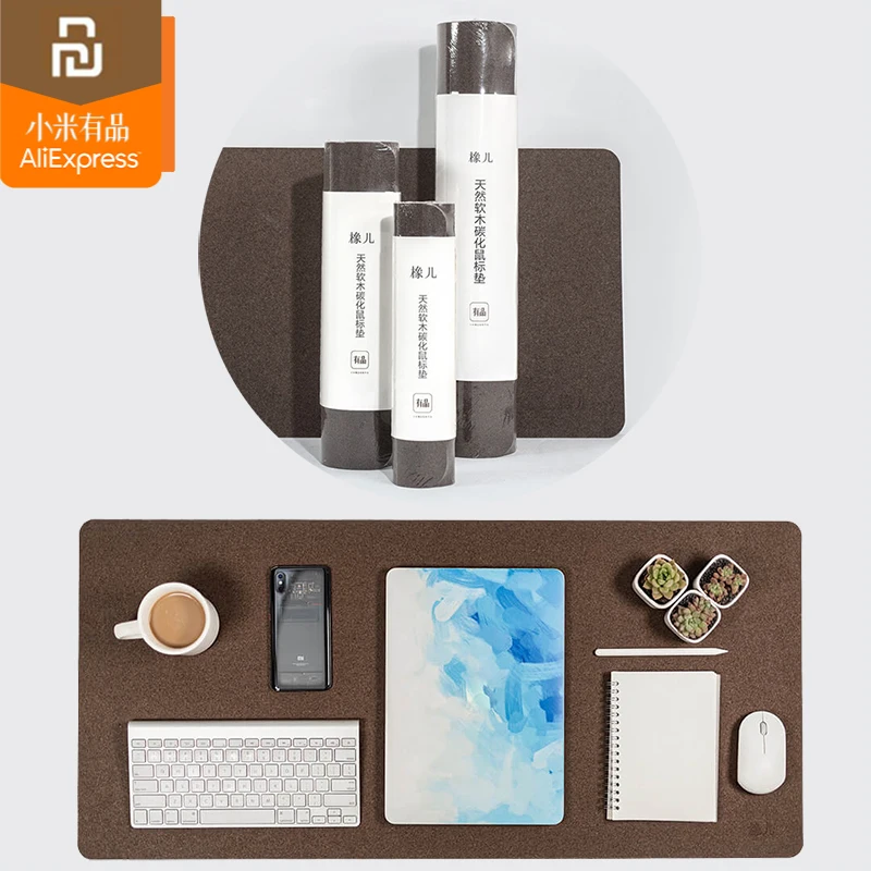 Большой толстый коврик для мыши Xiaomi mijia Настольный из дуба маслостойкий