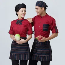 Китайская Униформа официантки, ресторан, униформа официанта, принадлежности для отеля, униформа уборщика, зимняя одежда официанта