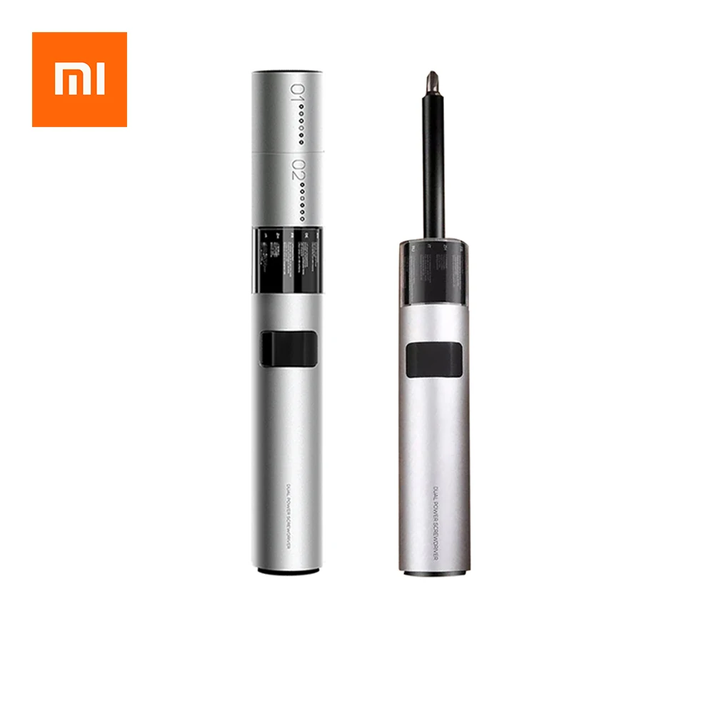 New Xiaomi WOWSTICK Screwdriver SD 36 Bits 3LED Lithium Battery Rechargeable Screw driver Kit Magnetic Suction One Button Design |