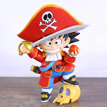 

Anime Dragon Ball Z Child Son Goku Pirate Treasure Ver. PVC Figure Kakarotto Figurals Model Toy