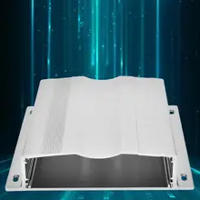 Корпус из экструдированного алюминия diy PCB Электронный для инструментов коробка Casewire соединительный элемент коробка 29x129x150 мм