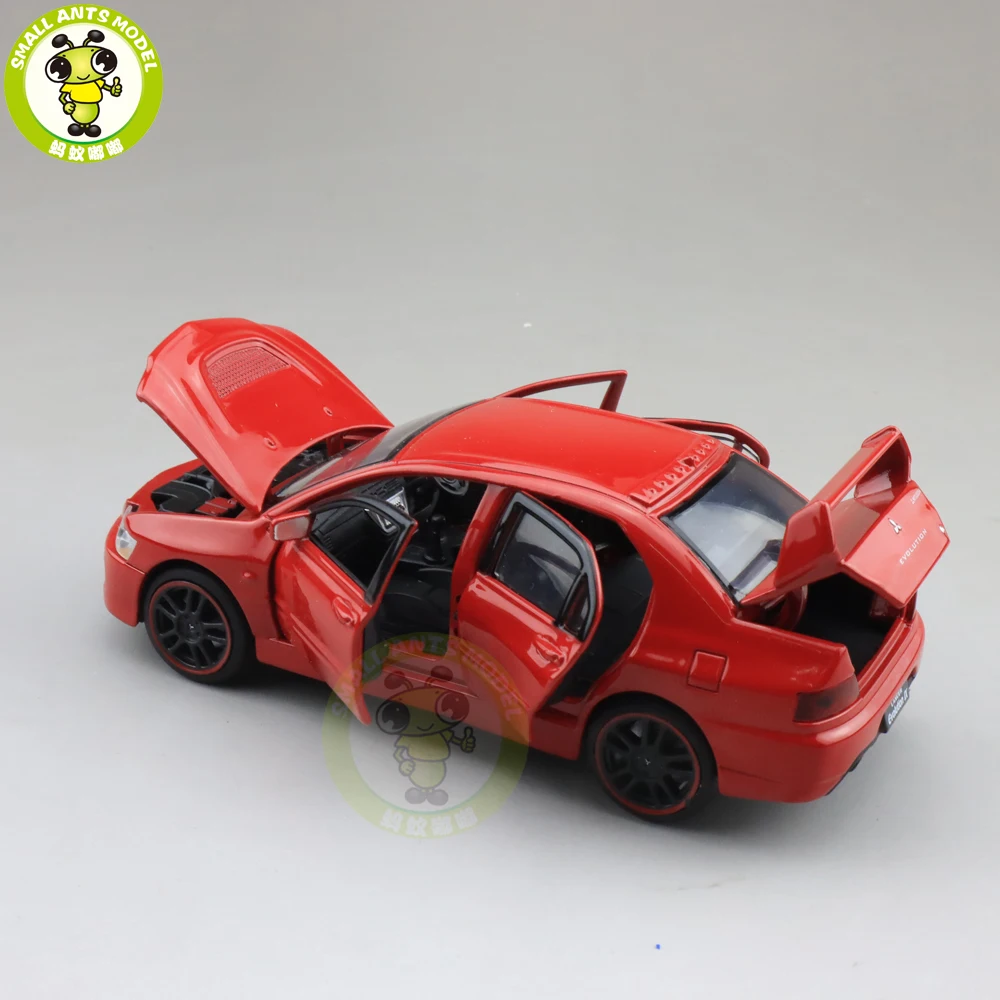 1/32 JACKIEKIM Lancer EVO IX 9 RHD литая модель автомобиля игрушки для детей подарки мальчиков